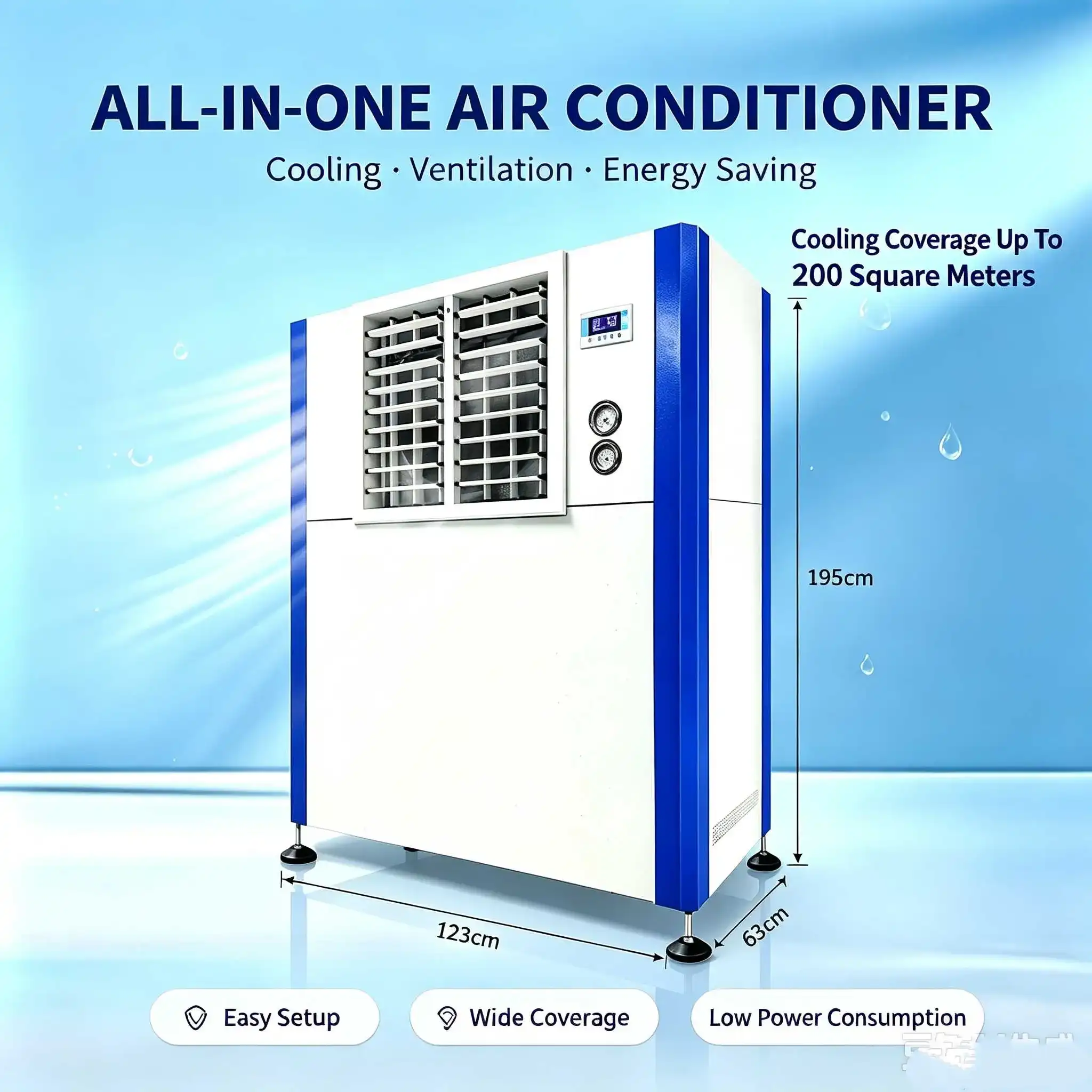 mobile industrial air conditioner
