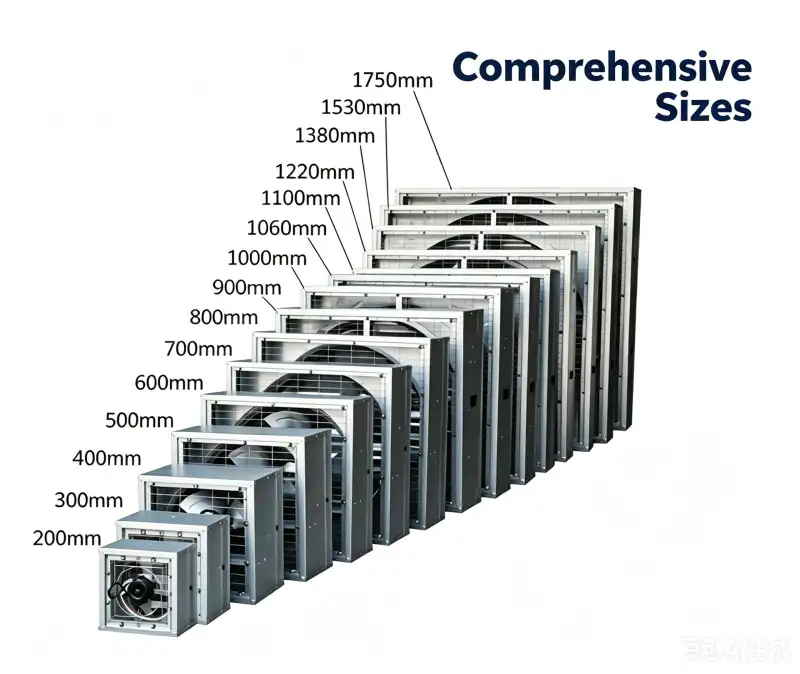 exhaust fan comprehensive sizes exhaust fan comprehensive sizes