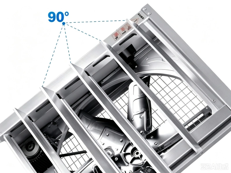Fully Opening Louvers
