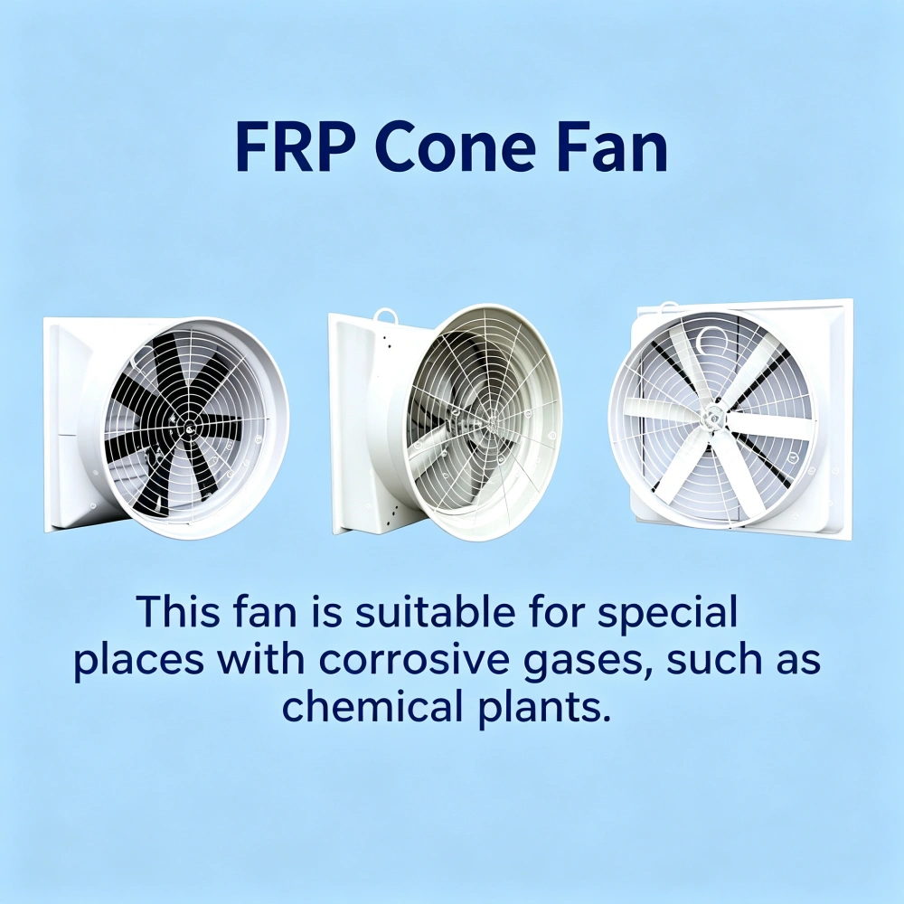 FRP cone fan