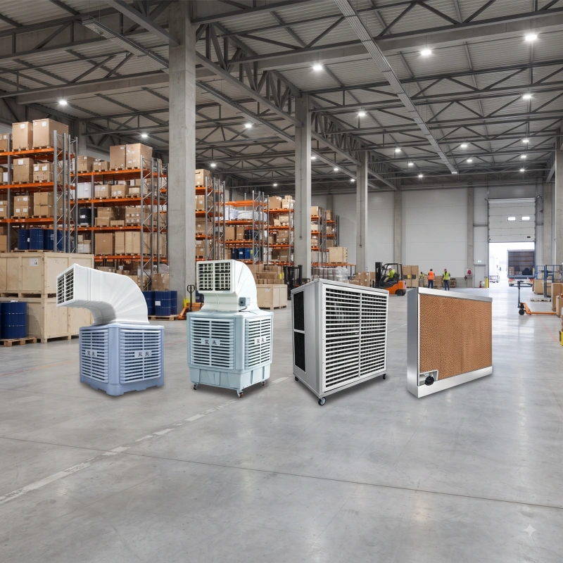 evaporative cooling solutions for warehouse
