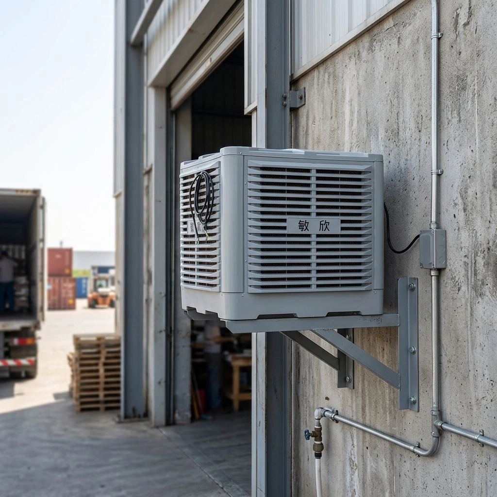 fixed air cooler installation-1