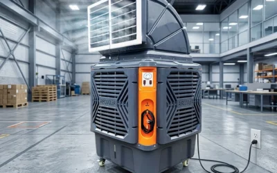 Why Adding Ice Doesn’t Necessarily Make an Evaporative Cooler Colder