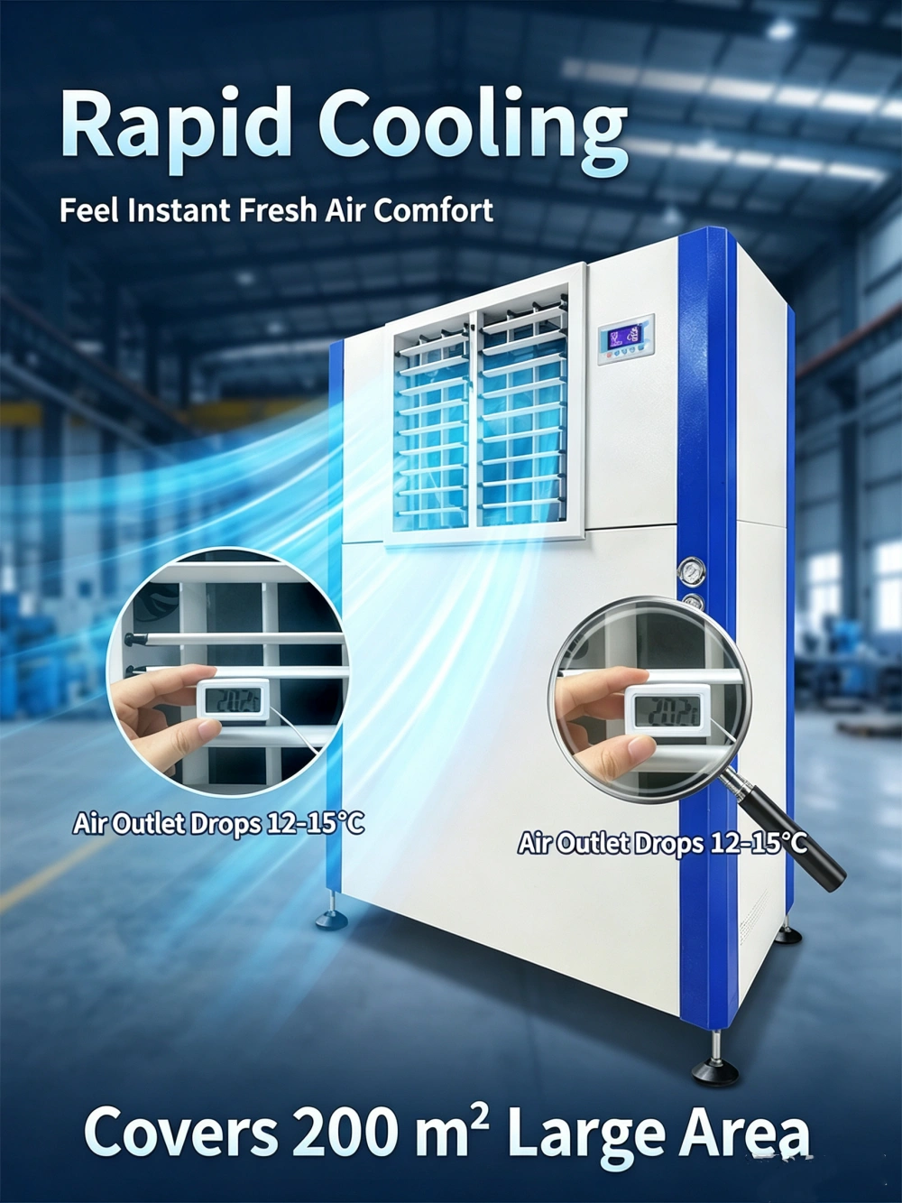 rapid cooling industrial AC rapid cooling industrial AC