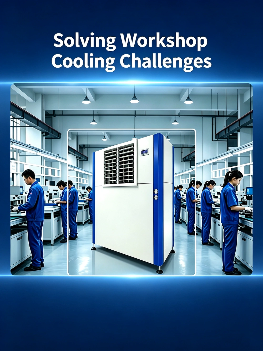 solving workshop cooling challenges by using MX industrial AC solving workshop cooling challenges by using MX industrial AC