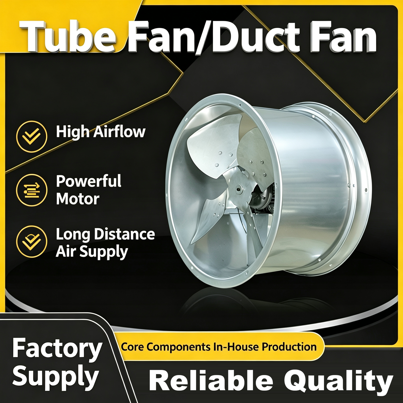 tube fan or duct fan