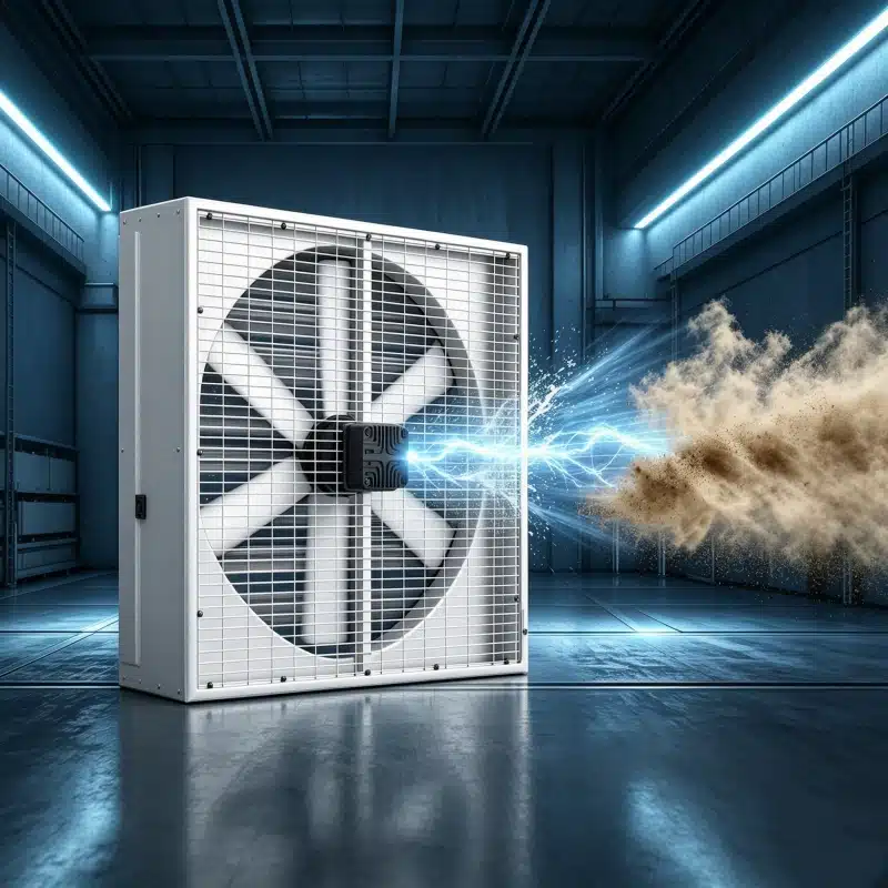 EC shutter exhaust fan portait image